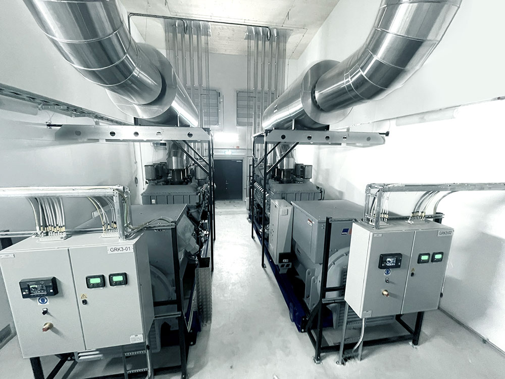 EcoDataCenter supporting system with industrial control panels and ducting. EcoDataCenter supporting system with industrial control panels and ducting.