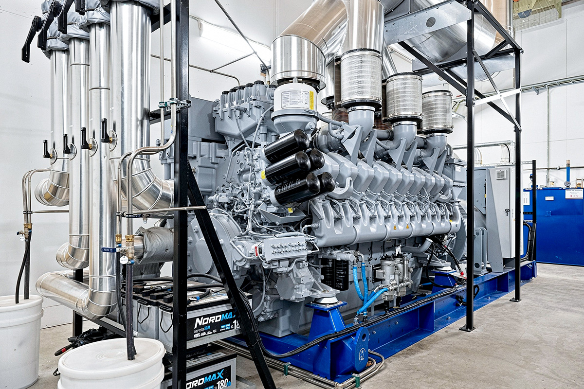 Secure critical operations 24/7 with a diesel generator solution